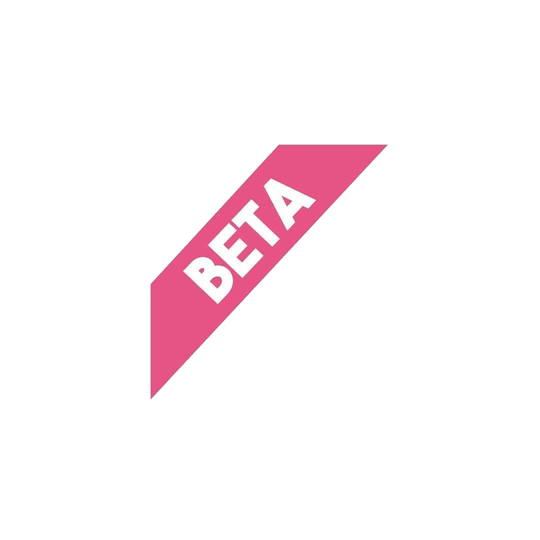 Beta Sticker